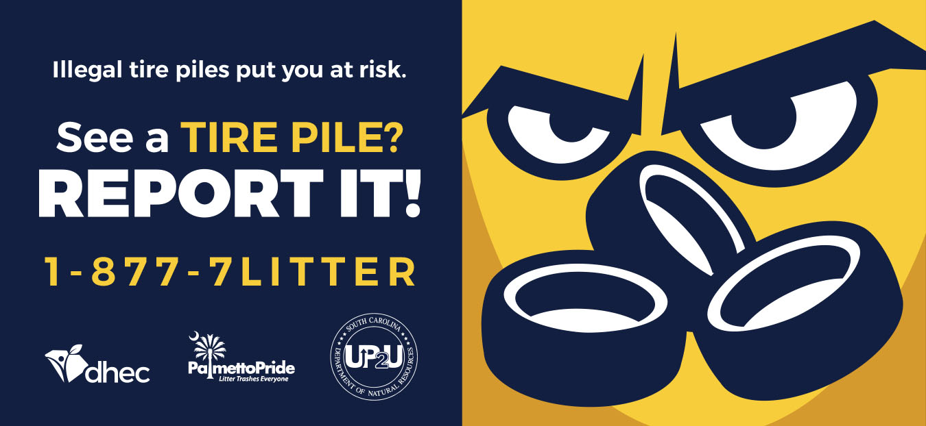 See It, Report It - Report illegal tire piles!